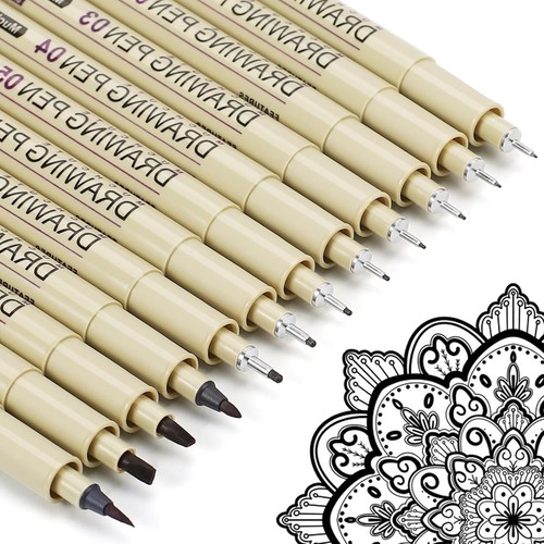 Micro fineliner drawing art - fineliner,